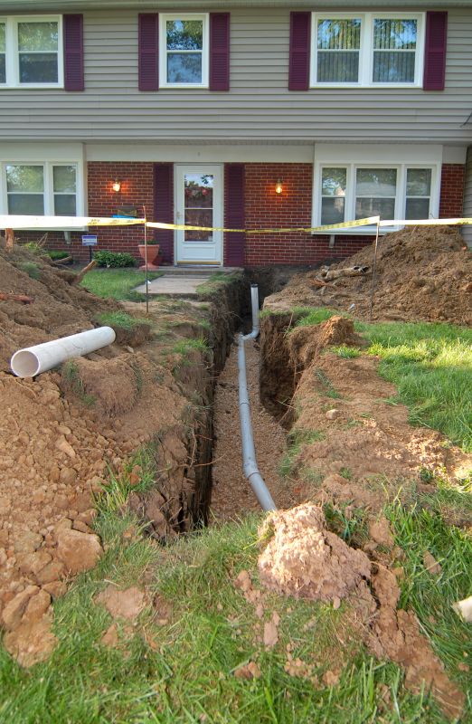 Sewage Line Installation in Austin, TX