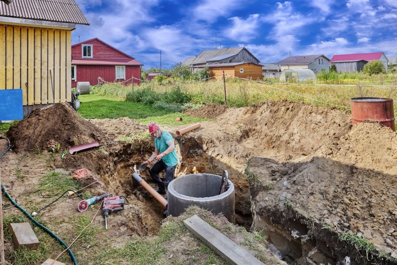 Aerobic Sewage Installation in Columbus, OH